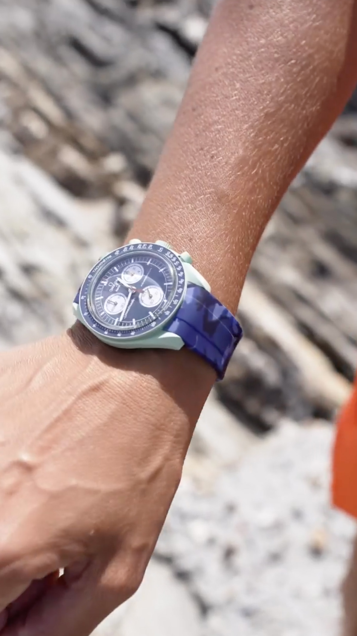 Giorgia Mondani on X: Today on my wrist the beautiful #Chopard Alpine  Eagle 36mm with blue dial 💙  / X